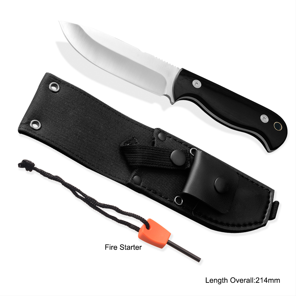 #3769 Fixed-Blade Knife with Fire Starter