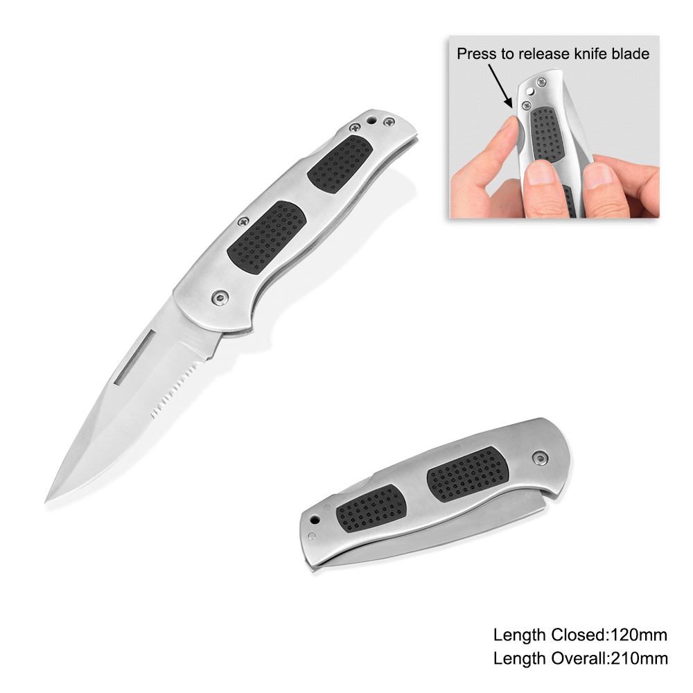 #3946 Folding Knife with Anodized Aluminum Handle