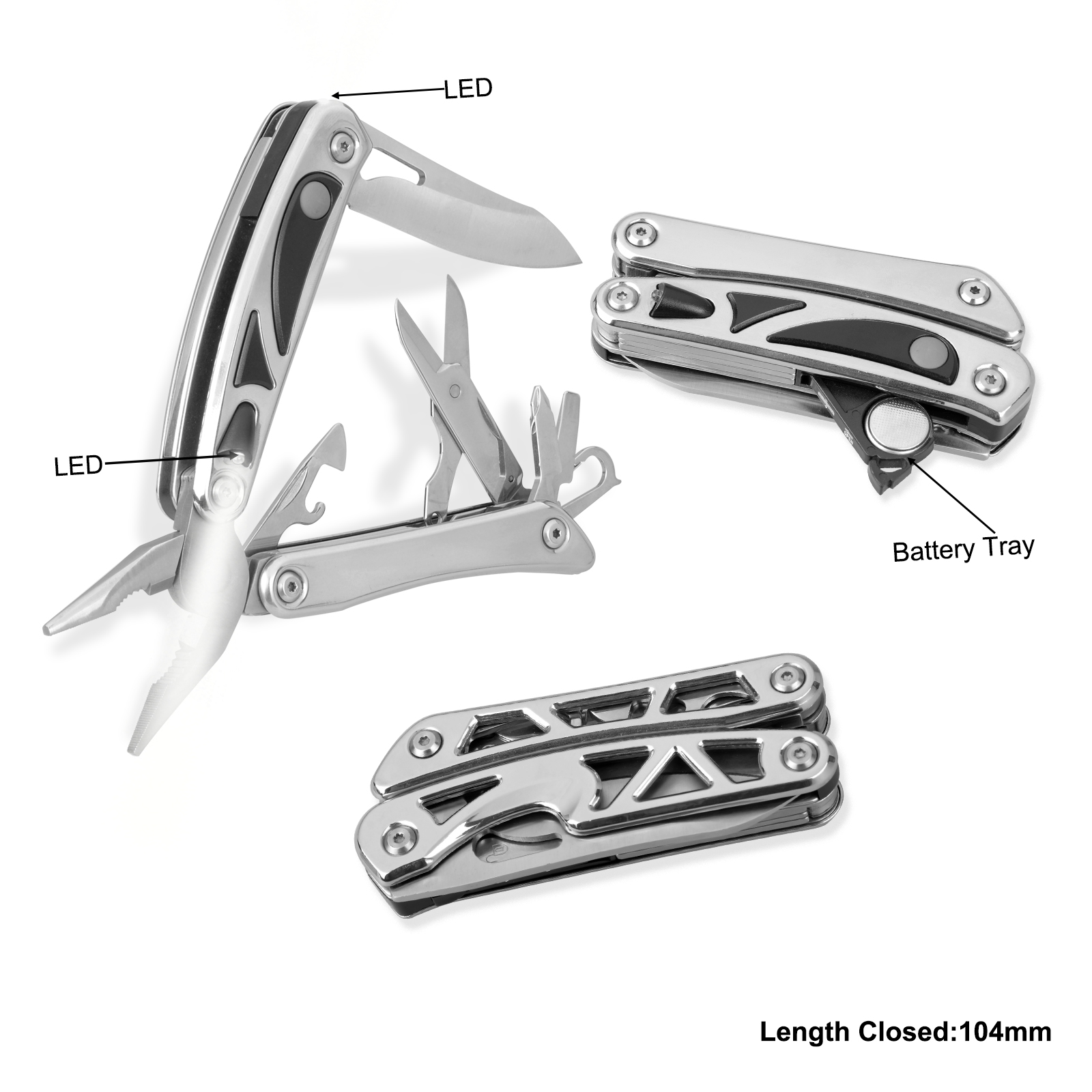 #8146S Top Highest Quality Multi Function Tools with 2 LED