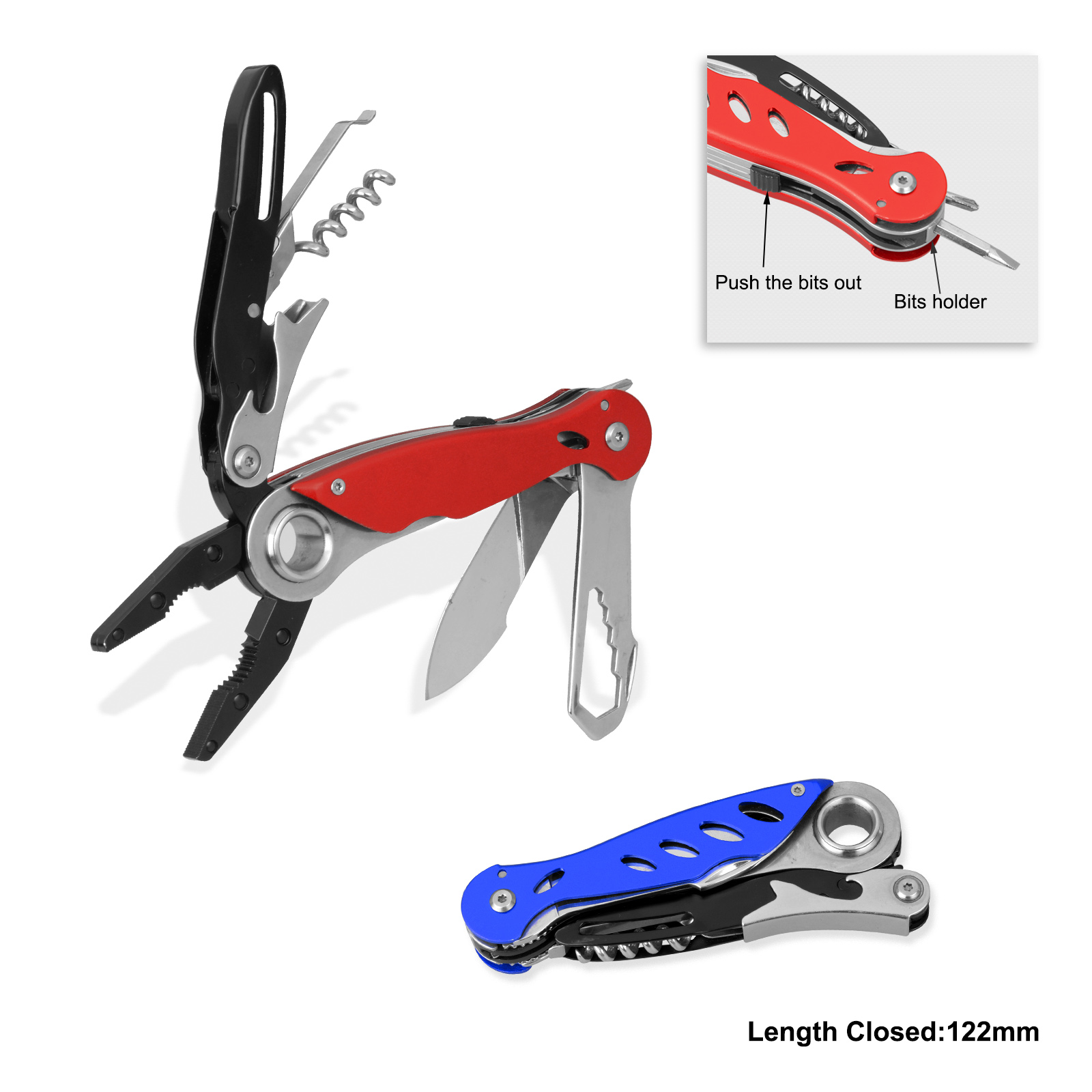 #8158-AL Top highest quality multi-fucntion tool with corkscrew