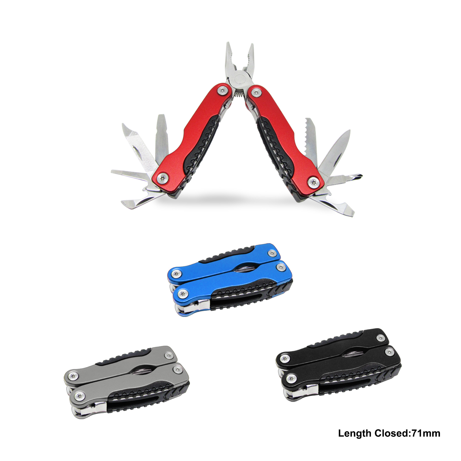 #8179FV Mini-Size Multi Function Tools with Anodized Aluminum Handle 