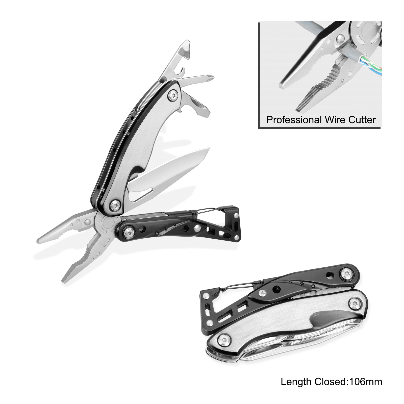 #8392 Top Quality Multitools with Stainless Steel Handle