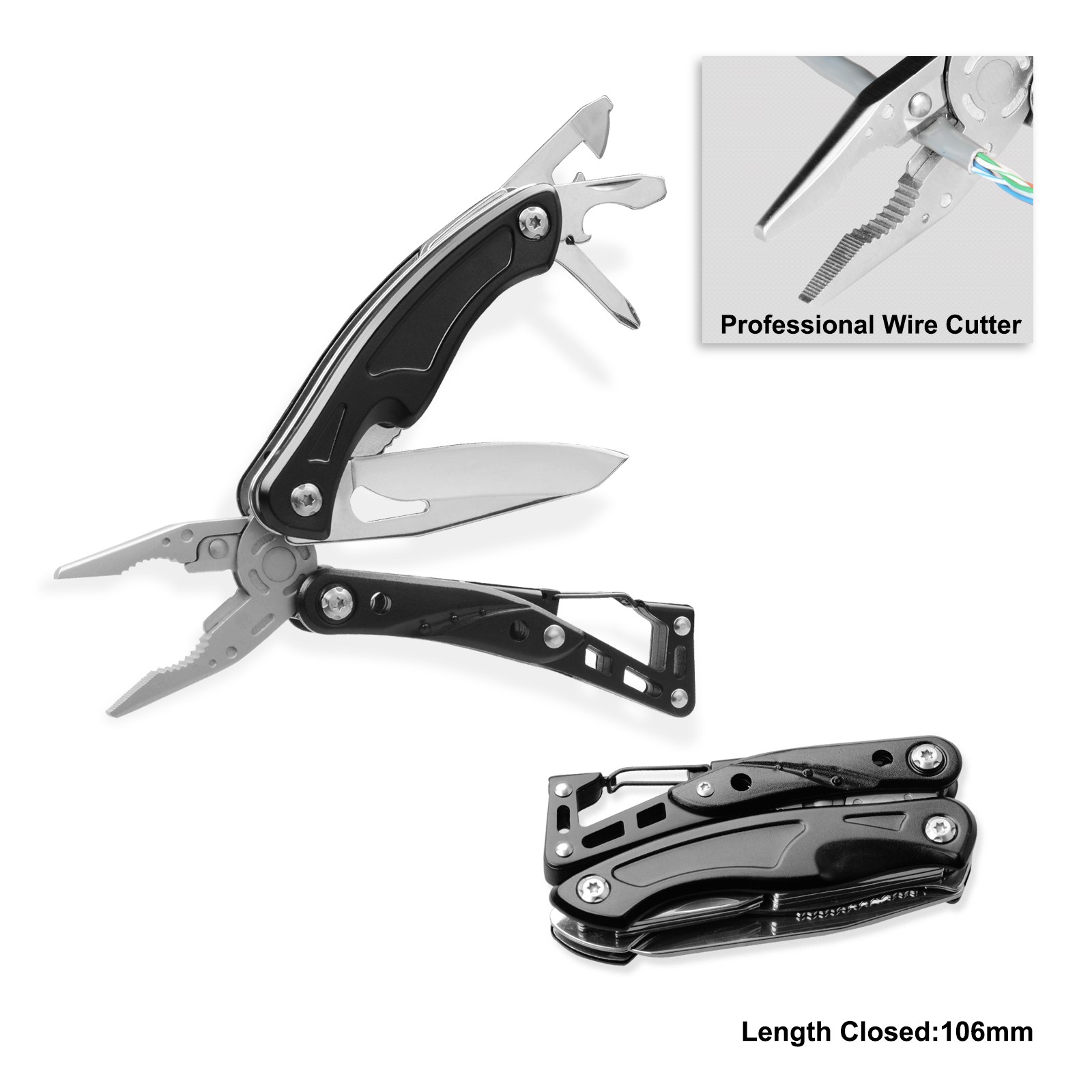 #8420AM Top Quality Multitools with Anodized Aluminum Handle