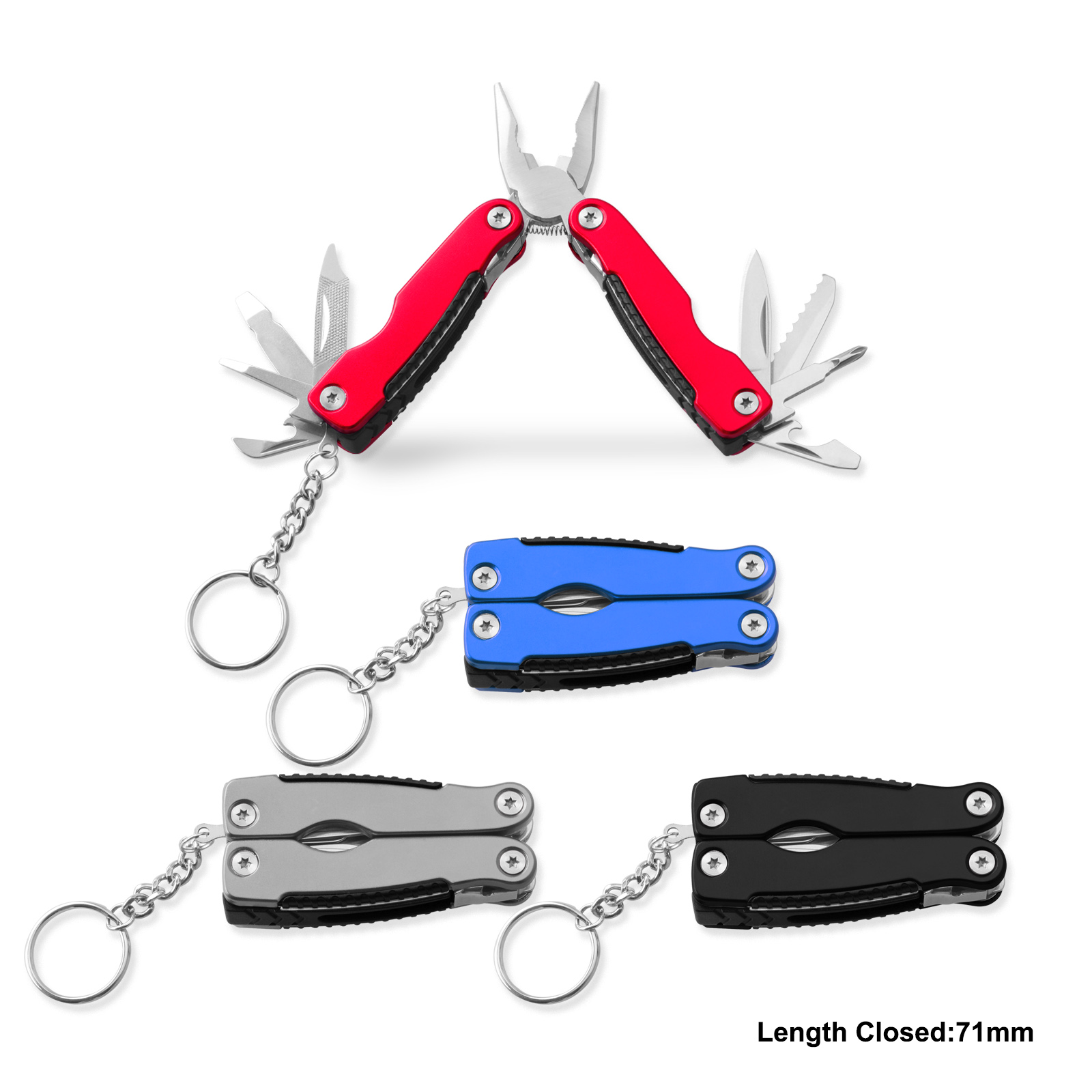 #8443 Mini Size Multi Function Tools with Key Chain 