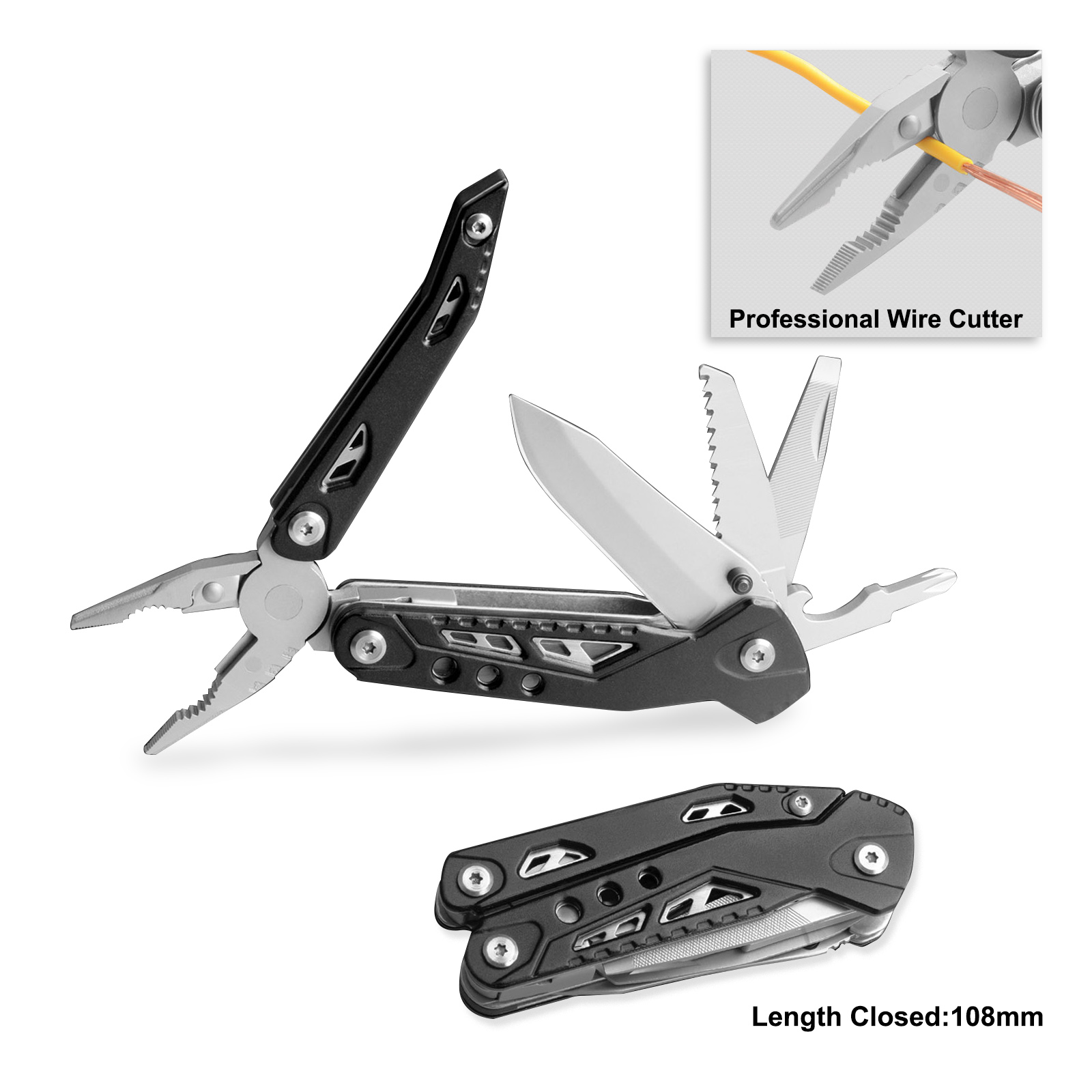 #8459B Top Quality Multitool with Professional Wire Cutter