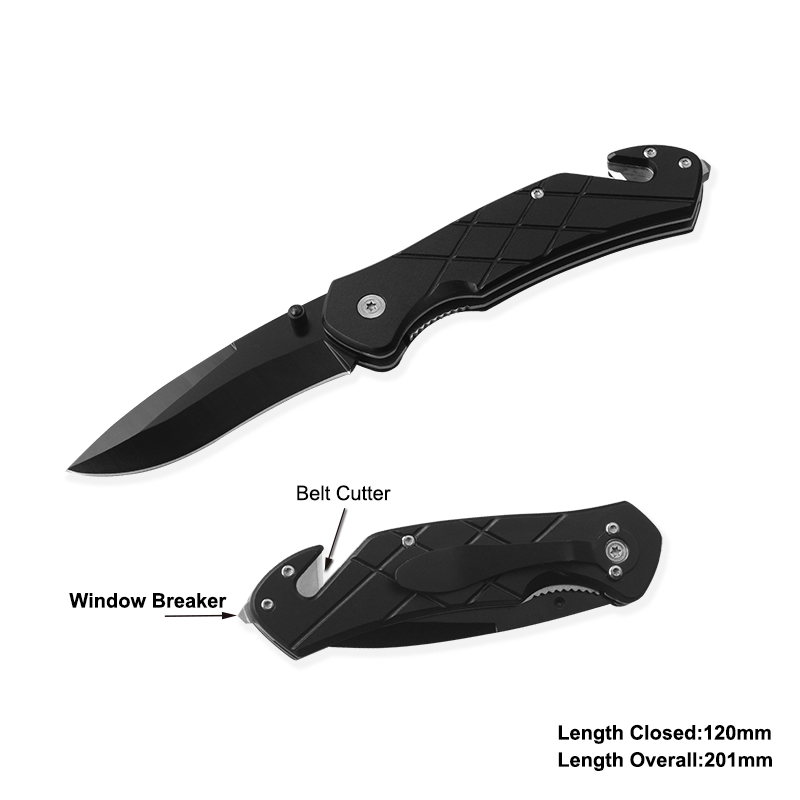 #31003 Survival Knife with Anodized Aluminum Handle