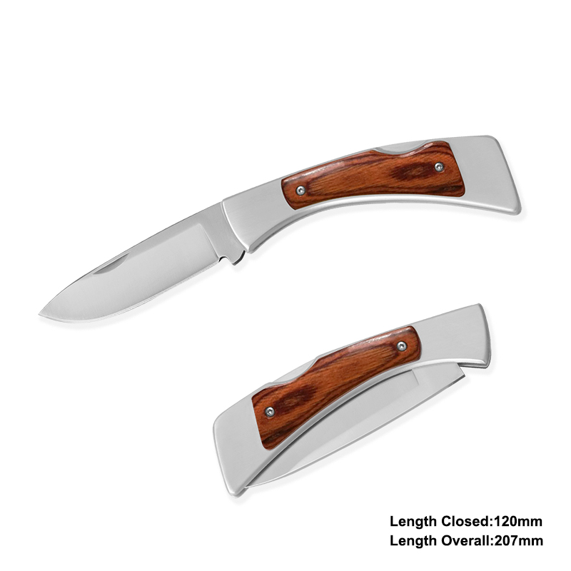 #31056 Folding Knife with Wooden Handle