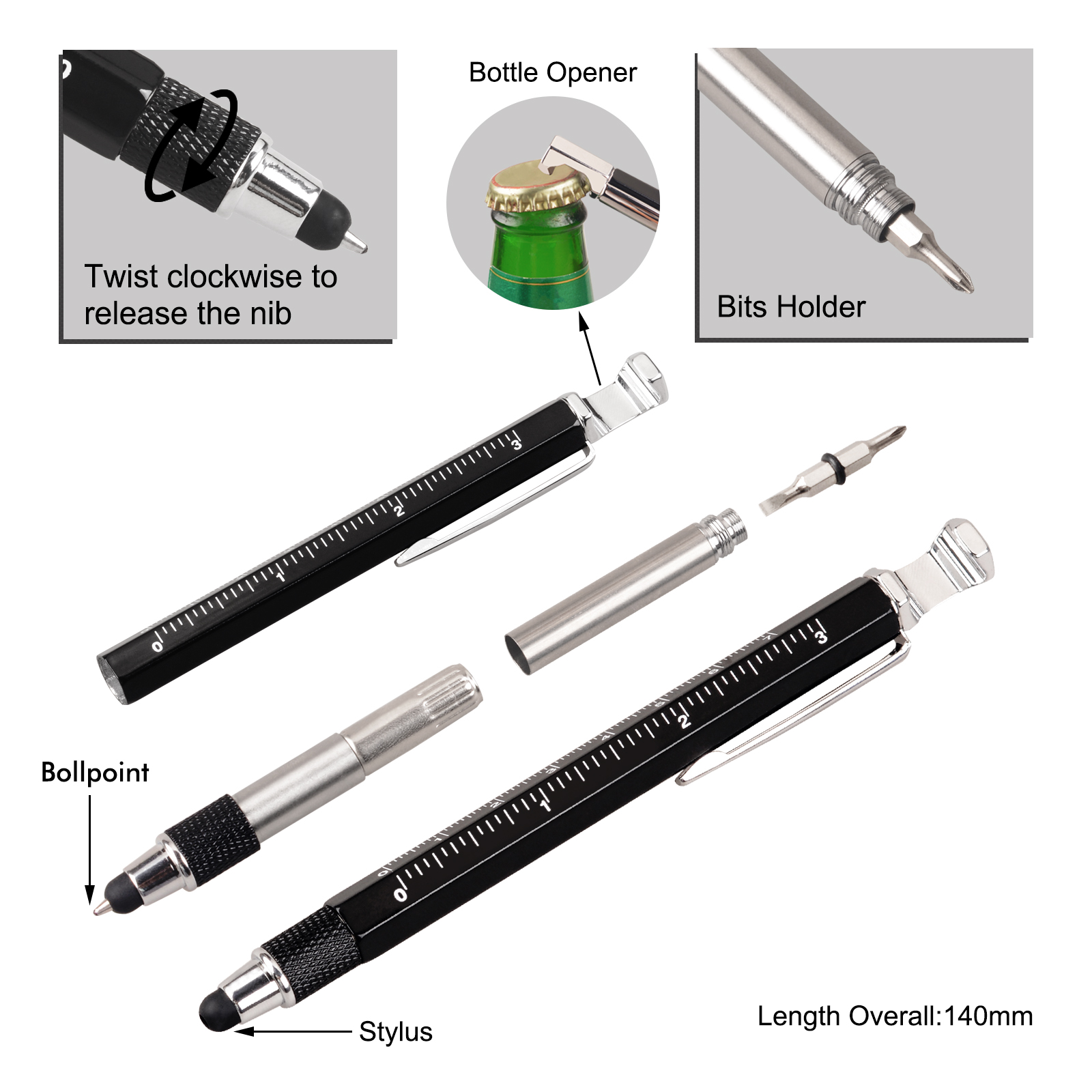 #915 Multifunctional Ball-point Pen