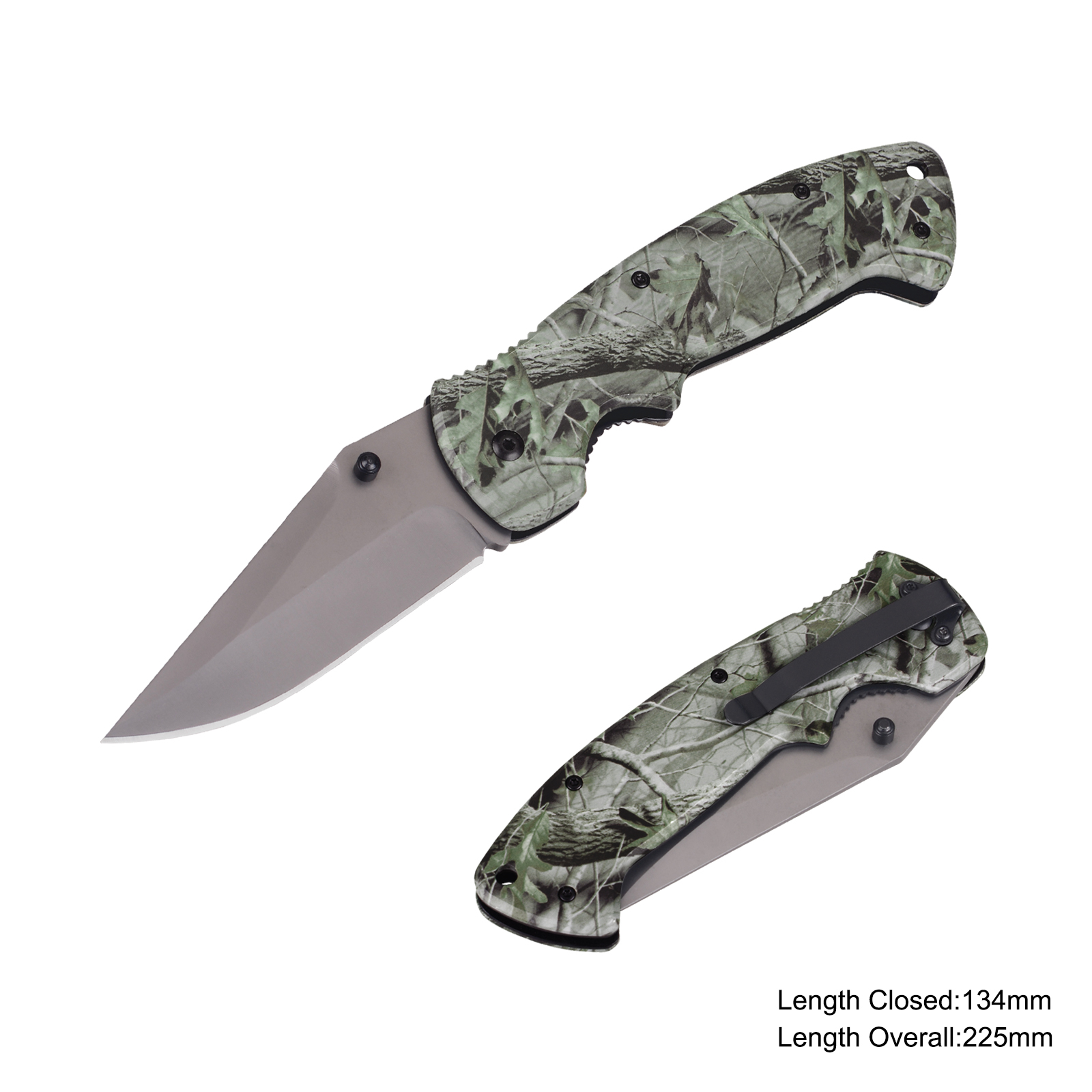 #31176-CAMO Folding Knife with CAMO Handle