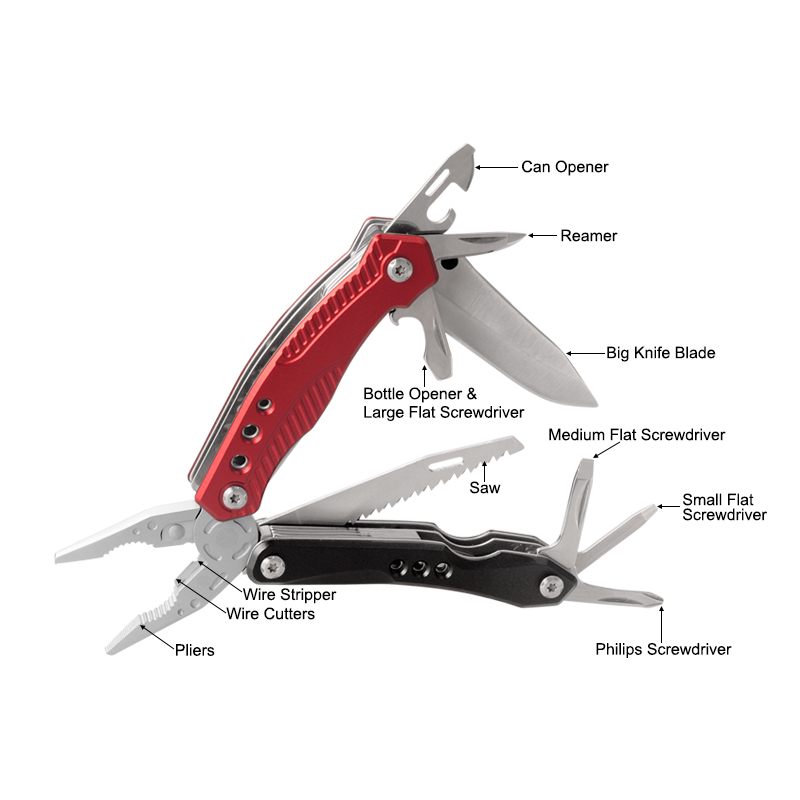 #8504 Multi Function Tools with Anodized Aluminum Handle