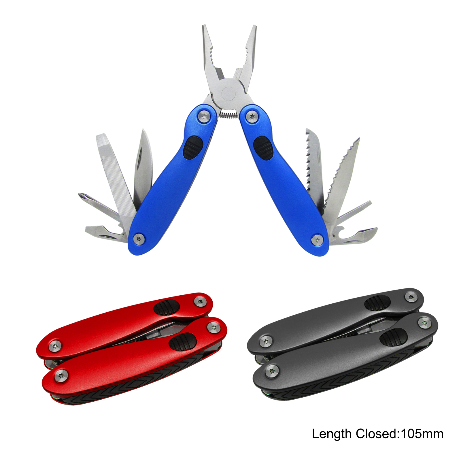 #8290  Multi Function Tools with Anodized Aluminum Handle	