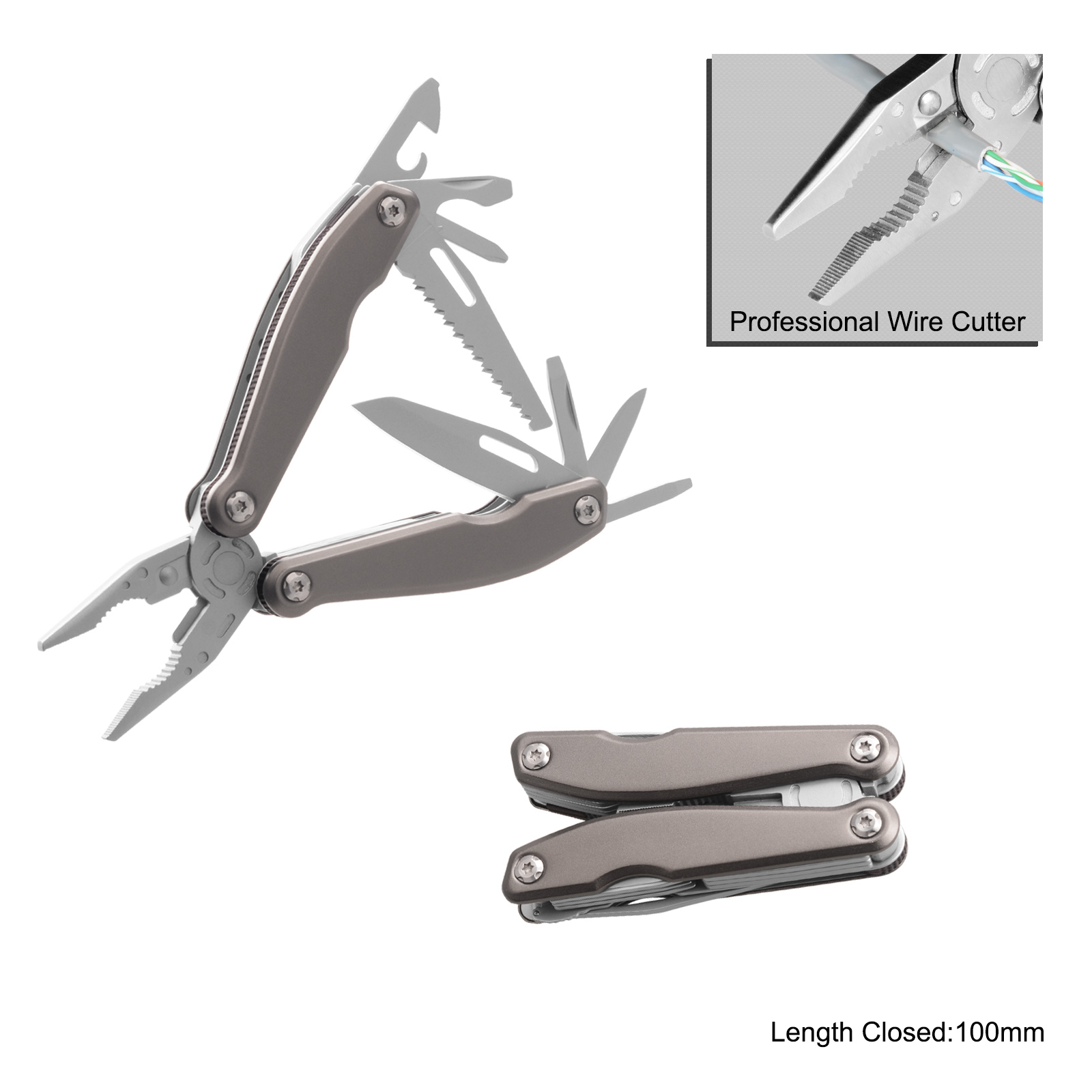 #8300AS Top Quality Multitools with Anodized Aluminum Handle
