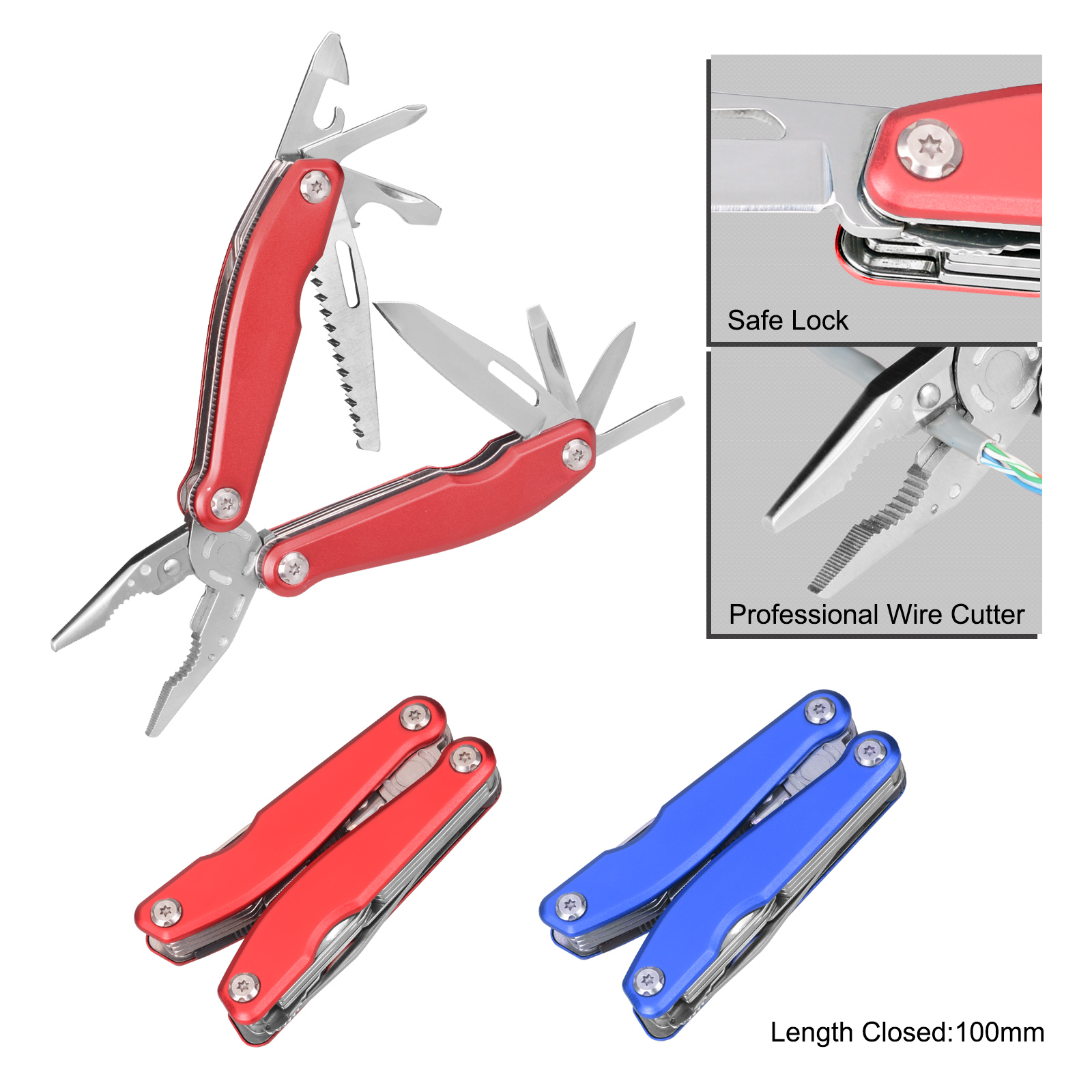 #8354 Top Quality Multitools with Safe Lock