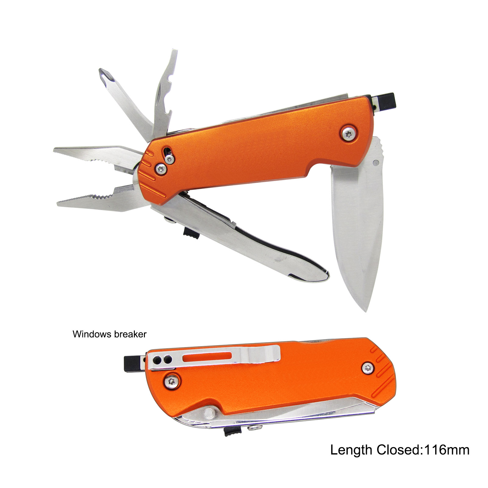 #8252 Multi Function Pliers with Big Knife