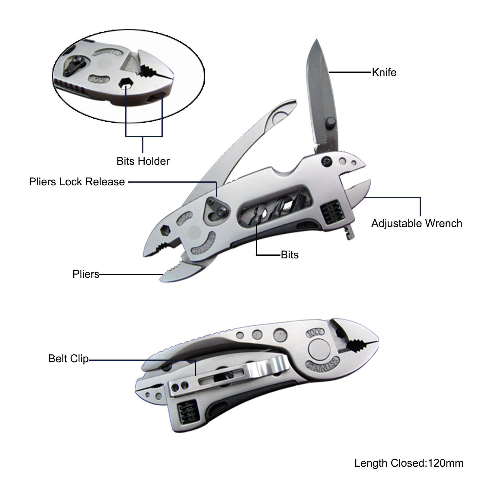 #8180 Multi Function Tool with Compact Design