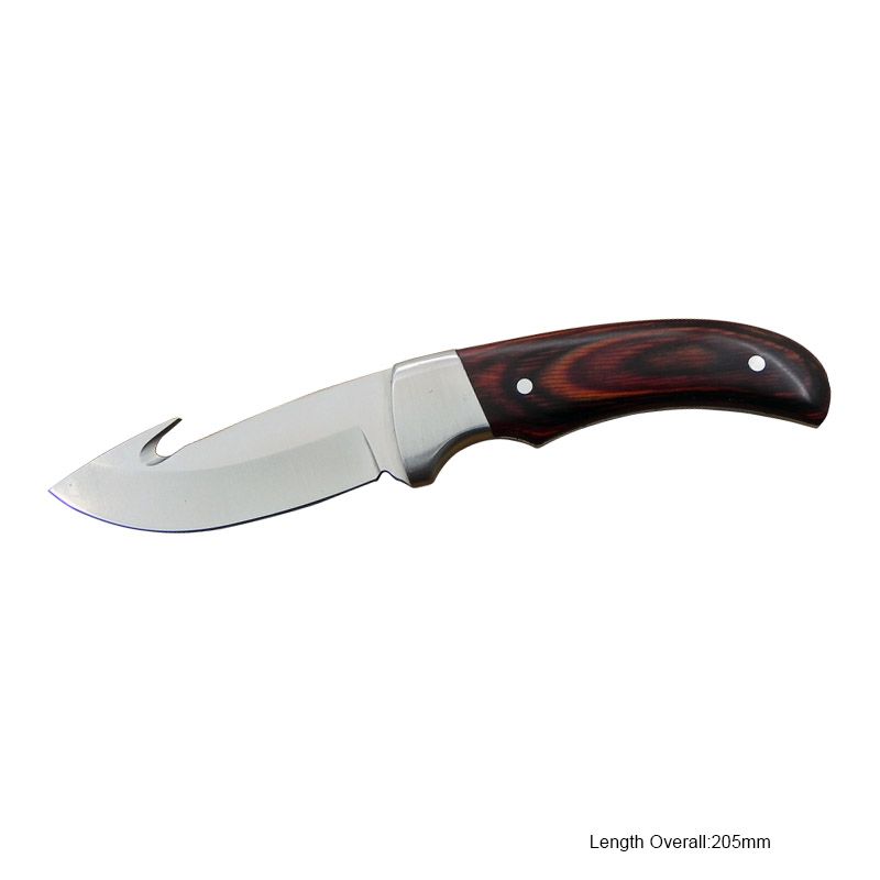 #3410 Fixed-blade Knife with Gut Hook