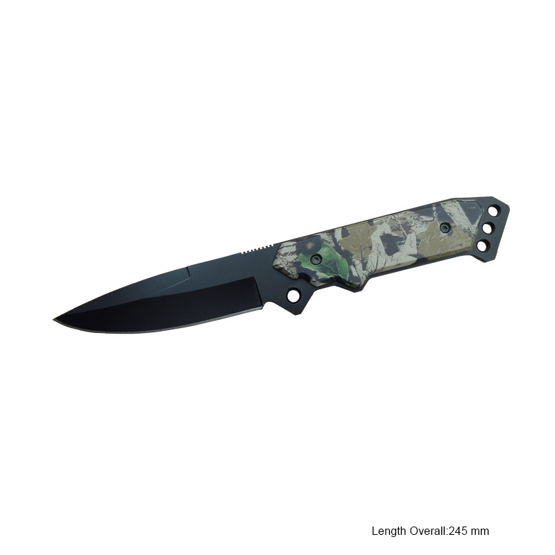 #3416 Fixed-blade Knife with Camouflage