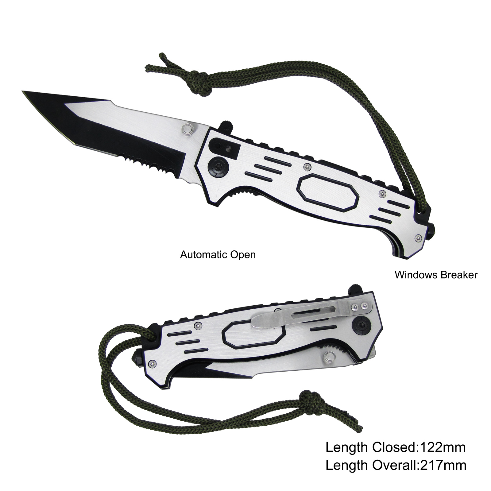#3592AT Spring Assisted Survival Knife  