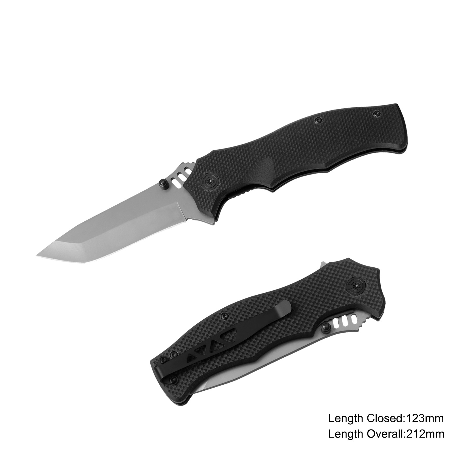 #3805-717 Folding Knife with G10 Handle