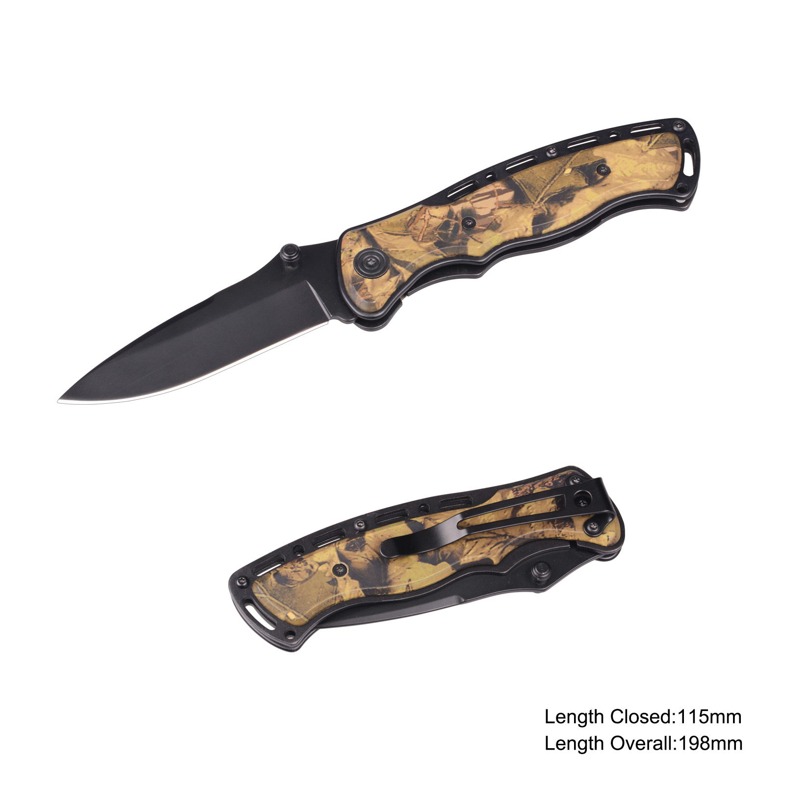 #3836 Folding Knife with with Camouflage