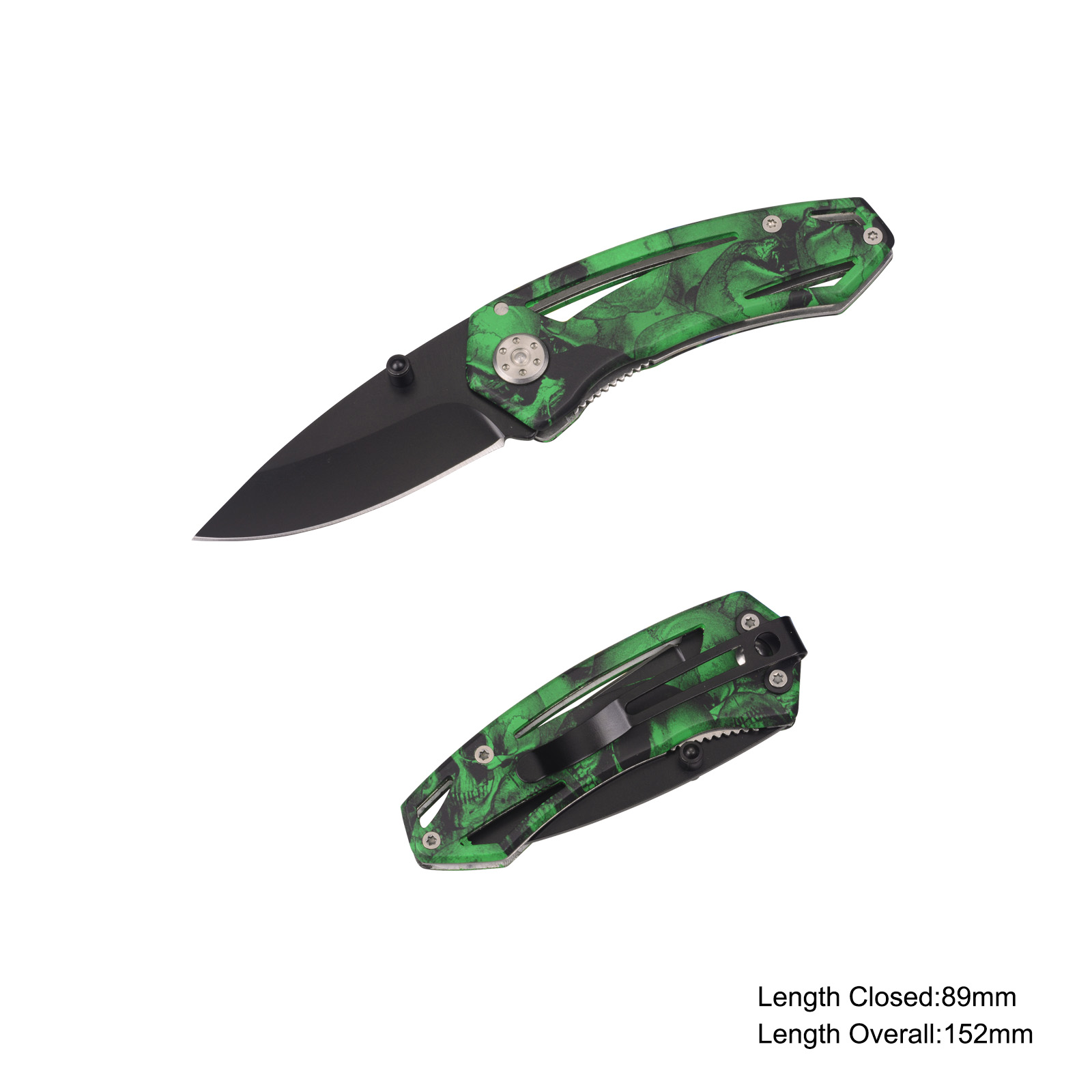 #3871 Mini Folding Knife with Camo Handle