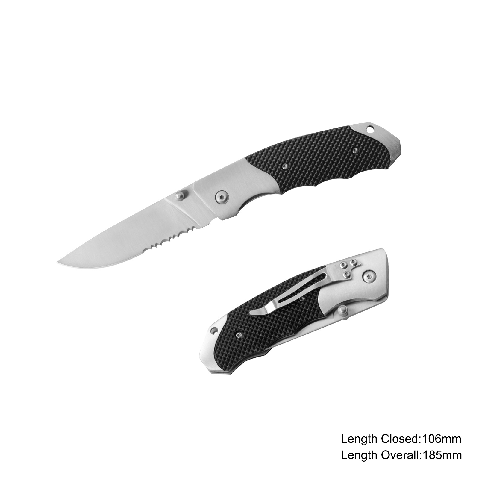 #3998 Folding Knife with Kraton Handle