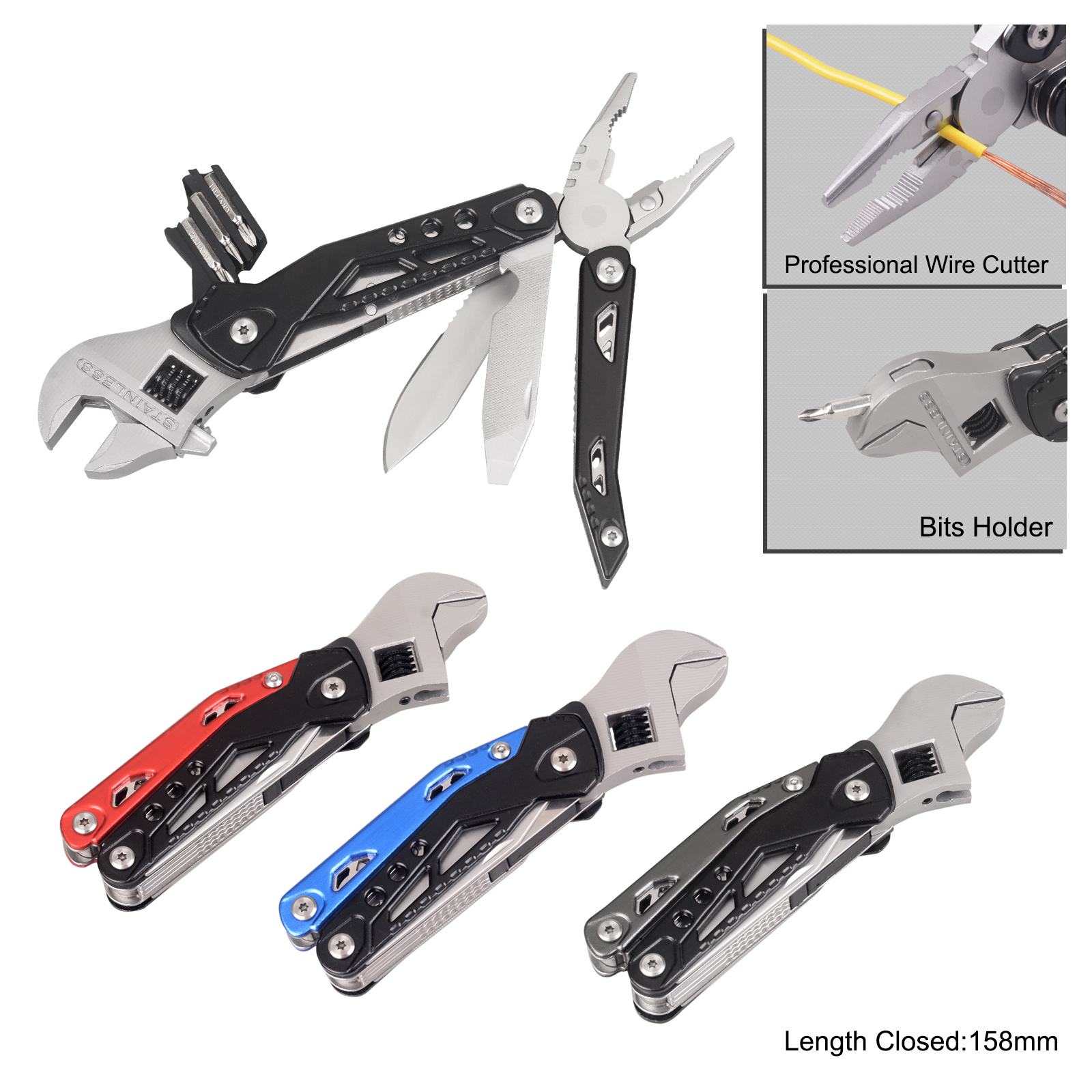 #8555 Multi Function Wrench & Plier