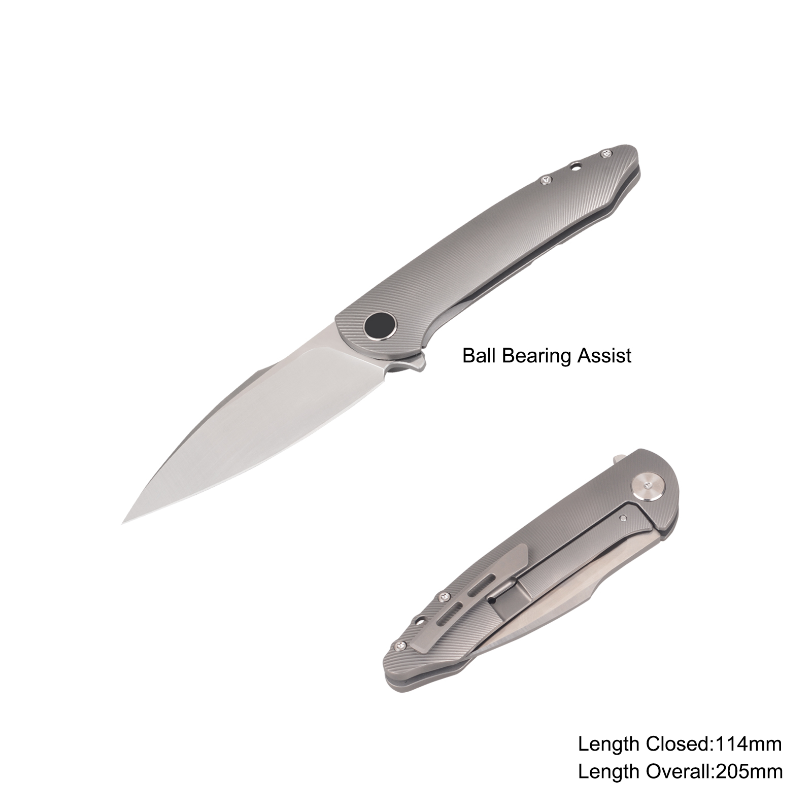 #31244-BBA Folding Pocket Knife with Ball Bearing Assist