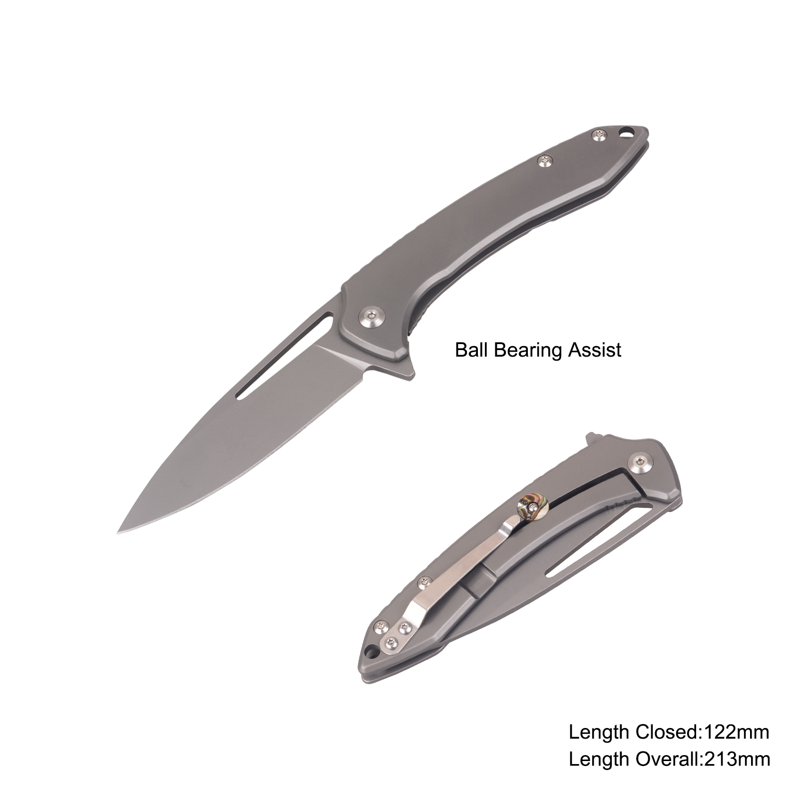 #31245-BBA Folding Pocket Knife with Ball Bearing Assist