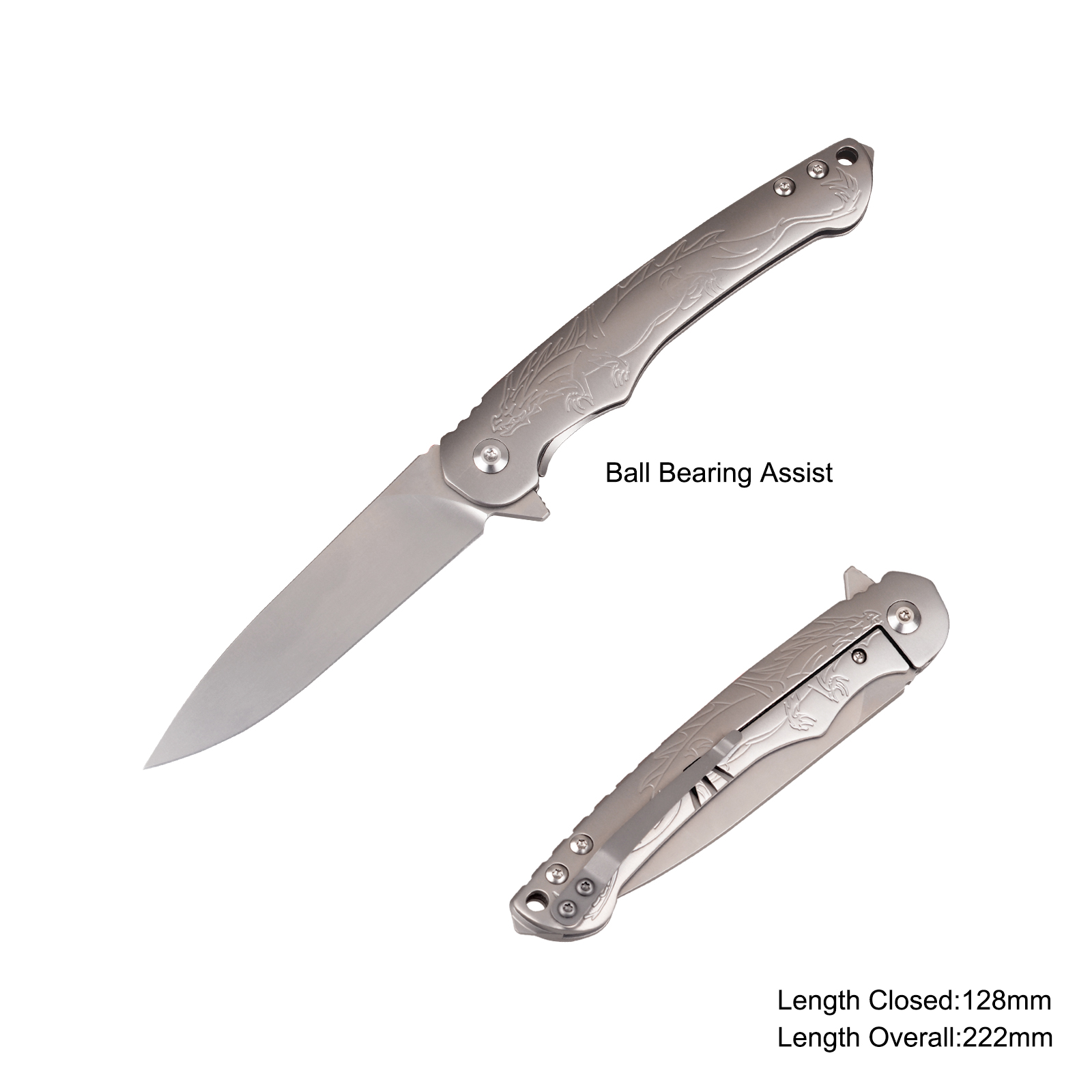 #31246-BBA Folding Pocket Knife with Ball Bearing Assist