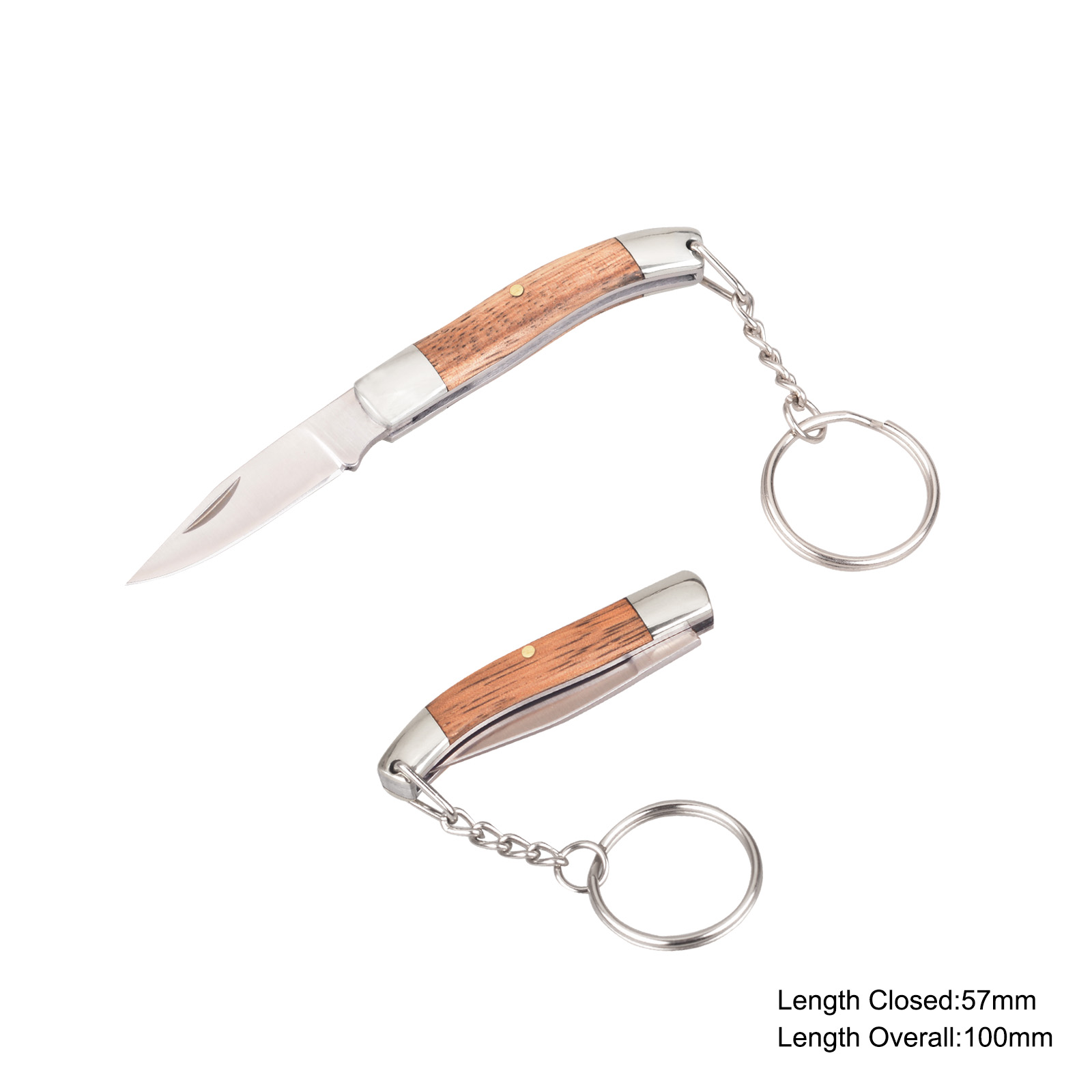 #31232W Folding Knife with Keychain