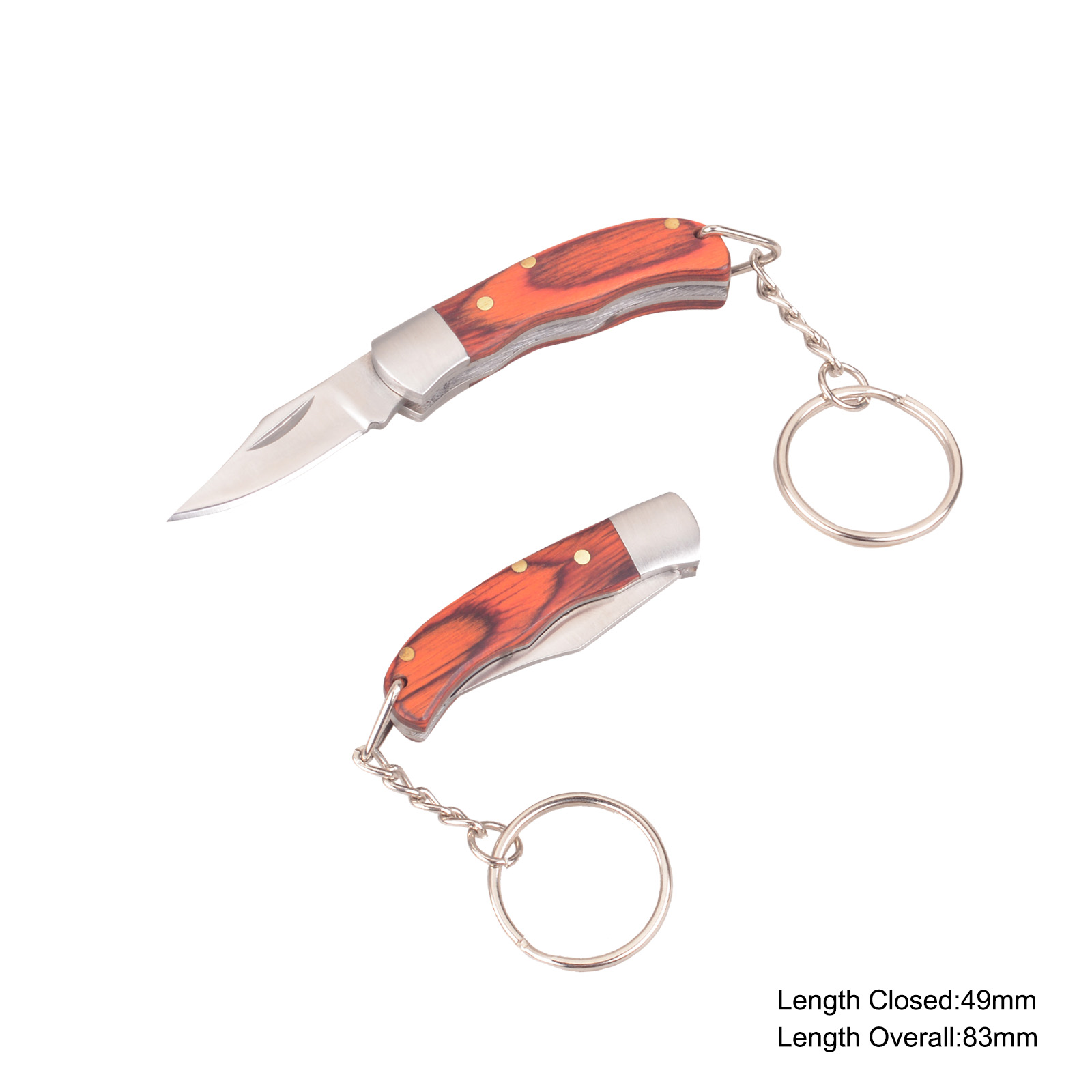#31233W Folding Knife with Keychain