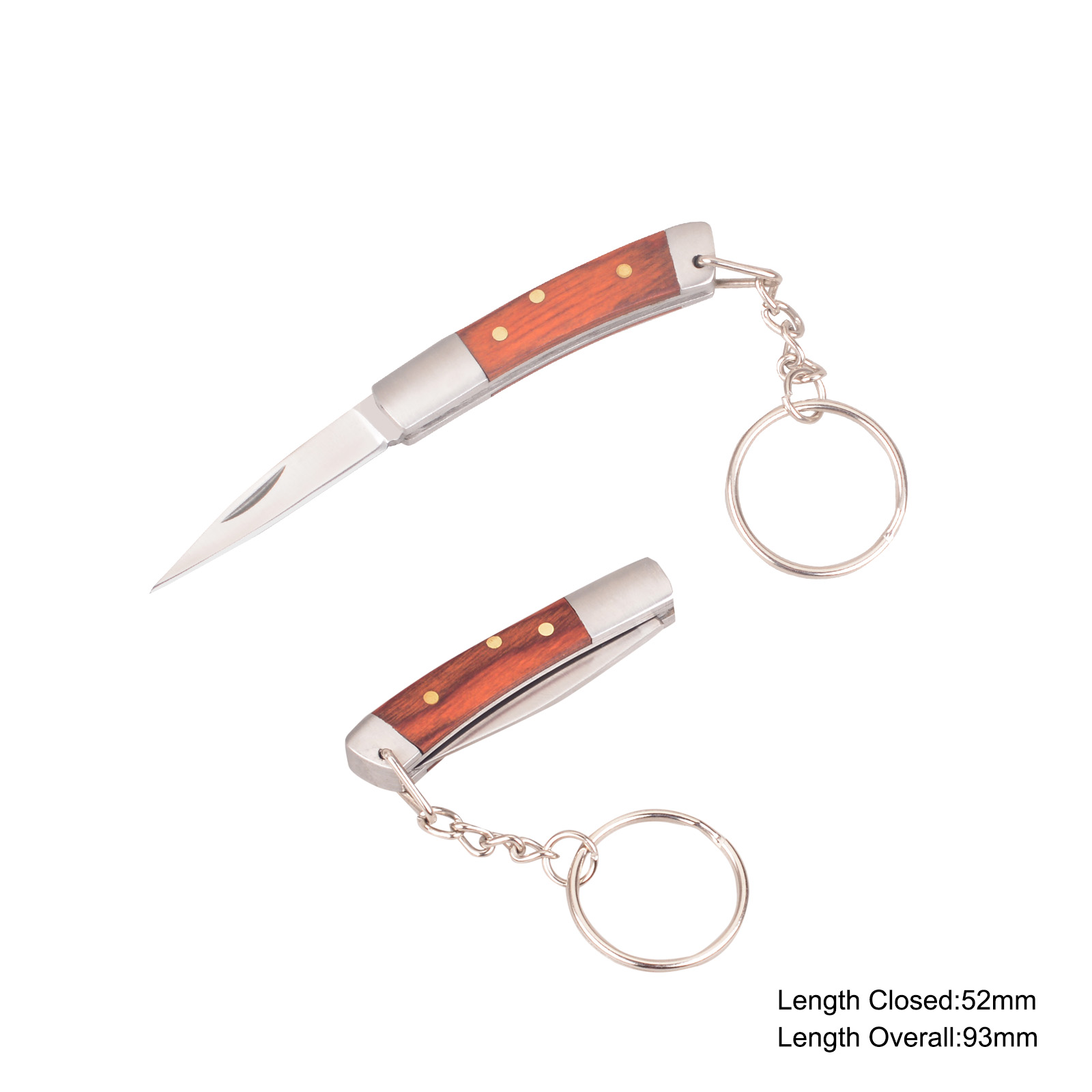 #31235W Folding Knife with Keychain