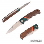 #31280W Folding Knife with Wooden Handle