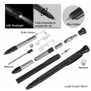 #926 Multifunctional Ballpoint Pen with Flashlight