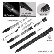 #925 Multifunctional Ballpoint Pen with Flashlight