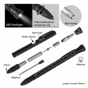 #920 Multifunctional Ballpoint Pen with Flashlight